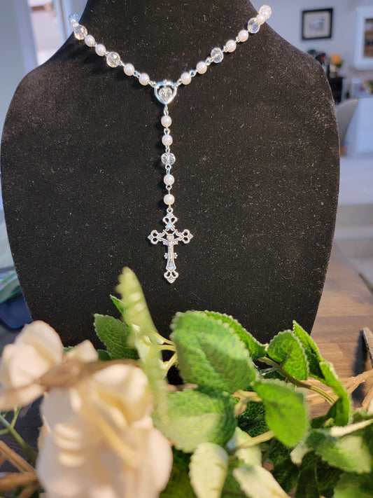 Victorian Necklace with Cross