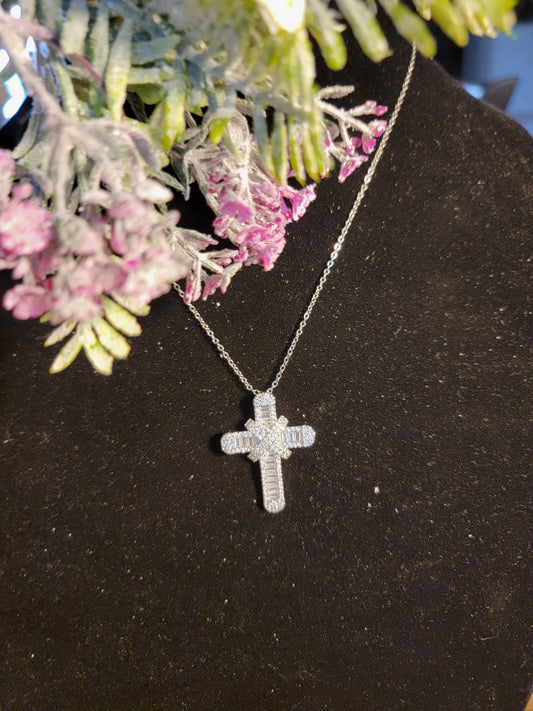 Elegant Cross Necklace