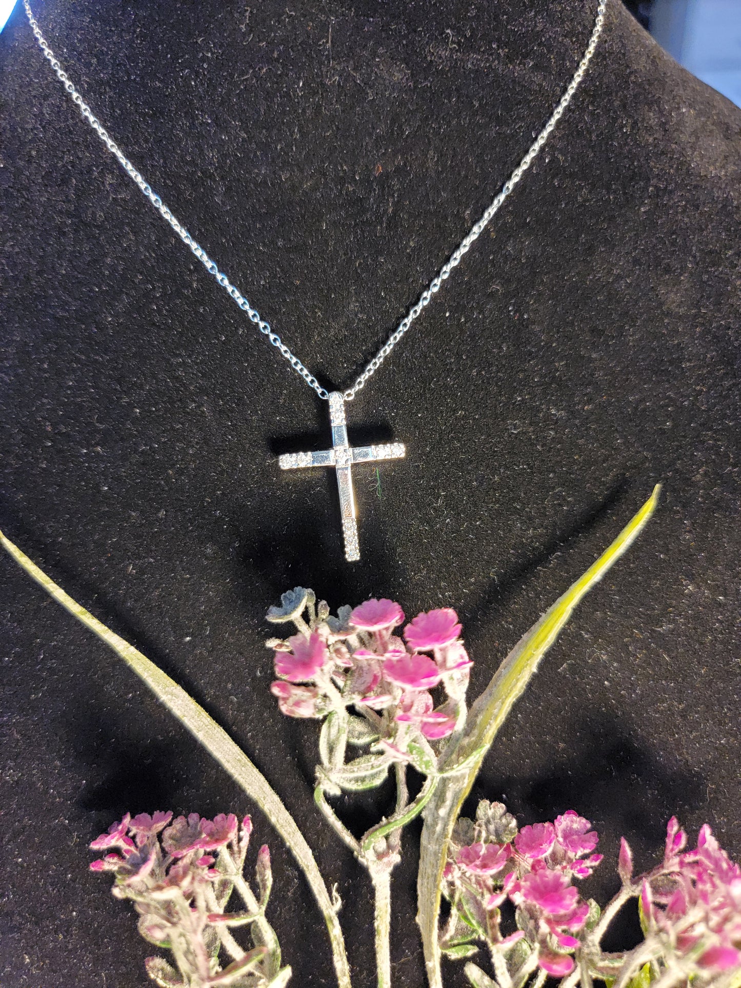 Sterling Silver Cross Necklace