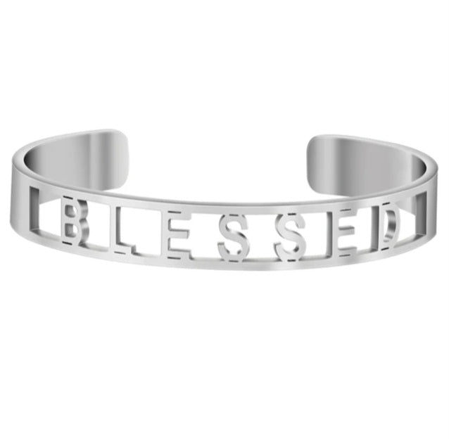 Blessed Stainless Steel Bracelet