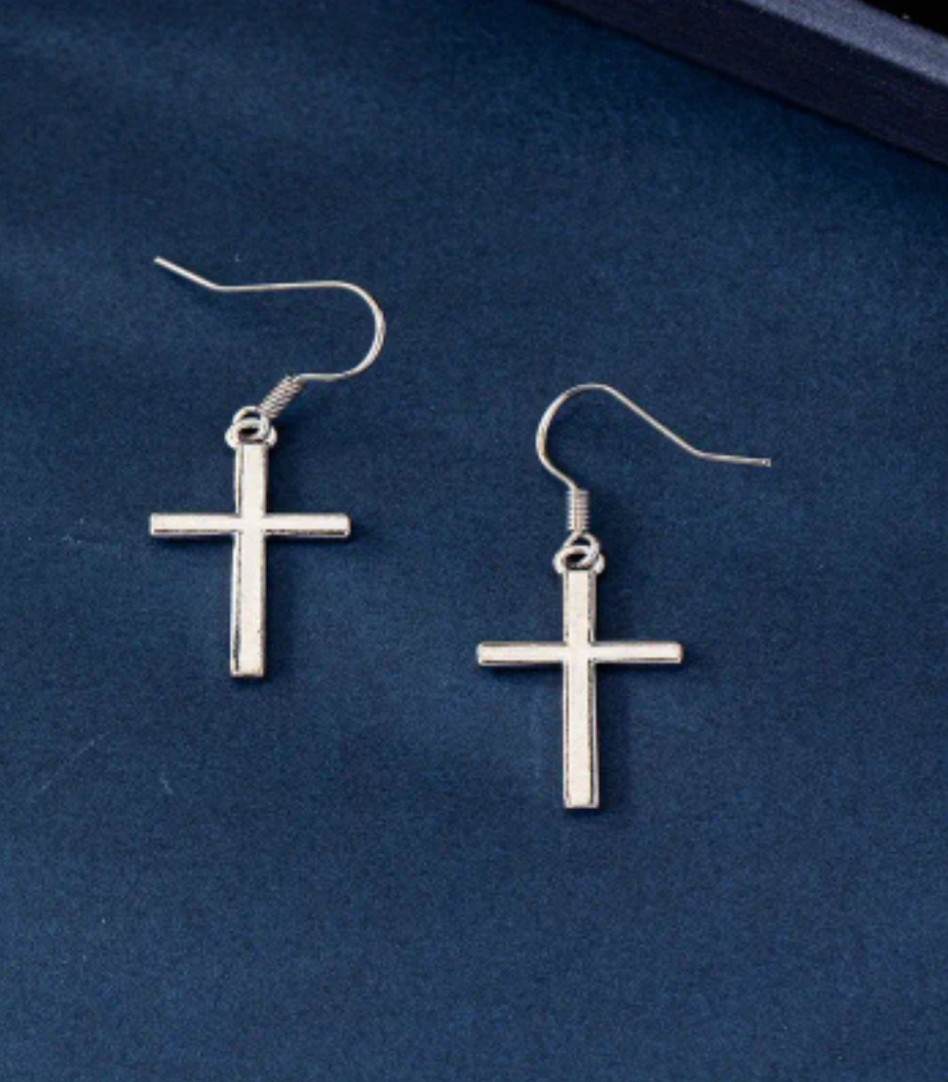 Dangle Cross Earrings