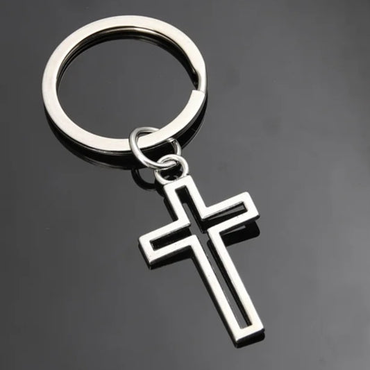 Simple Cross Key Chain
