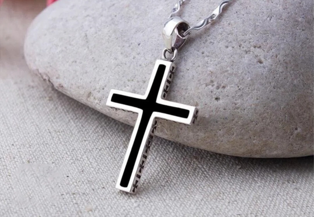 Sterling Silver Cross Pendant Necklace