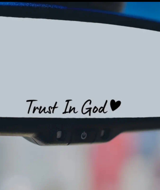 Trust in God Decal