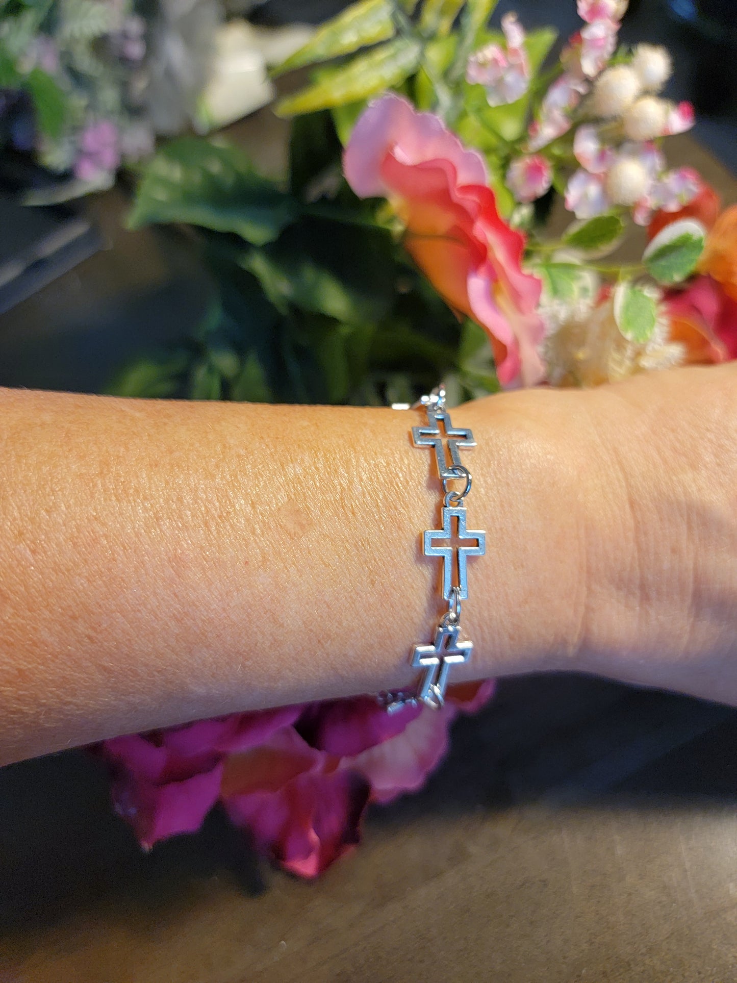 Cross Wrap Bracelet